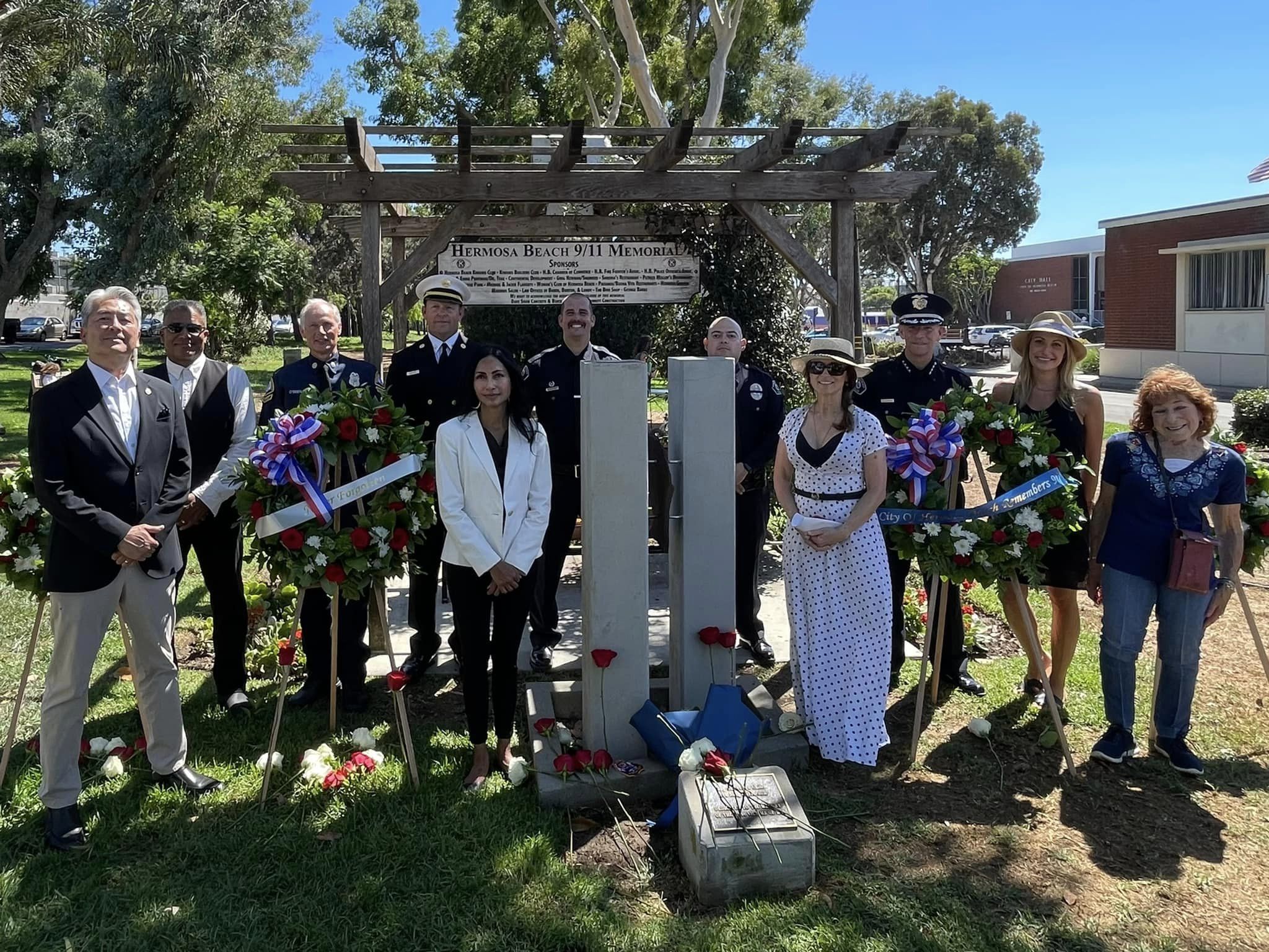 Hermosa Beach 9/11 Memorial Assemblymember Al Muratsuchi Representing